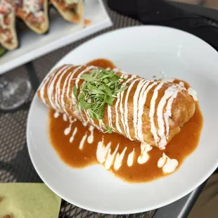 Wet burrito