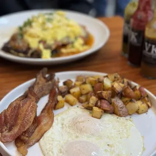 Valentina's Breakfast and Rancheros with Carnitas