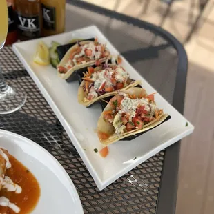 Shrimp tacos