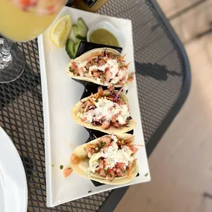 Shrimp tacos