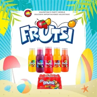 a variety of fruit juices