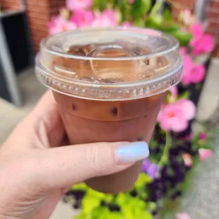 Coconut almond mocha