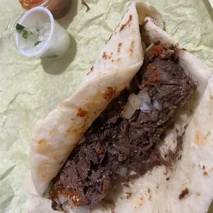 Barbacoa burrito