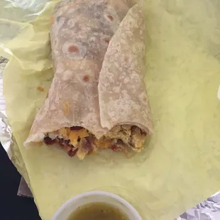 Bean and Cheese Burrito