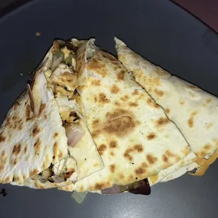 quesadillas on a plate
