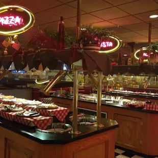 interior, sushi and sashimi