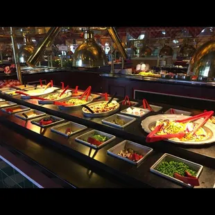 a buffet