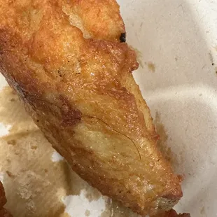 a piece of fried chicken