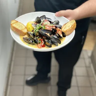 Mussels Calabrese!!