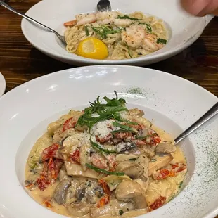 Marco Polo and Shrimp Scampi