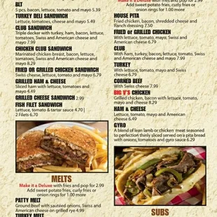 New Menu