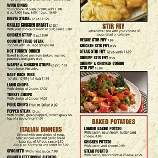 New Menu