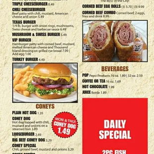 New Menu
