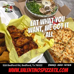 Eat What YOU Want, We Got It ALL!