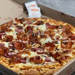 The Carnivore Pizza