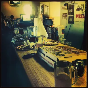 Beer and Pizza after work, the best combo