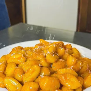 Tteobokki gnocchi
