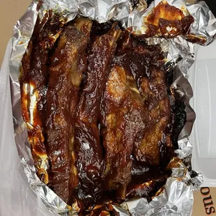 1/2 Rack (4pcs) Ribs only