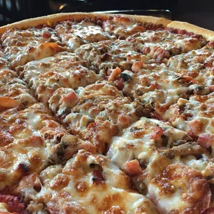 Large special pizza