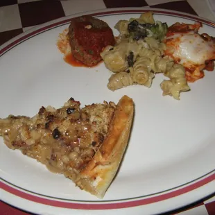 Dessert Pizza and Pasta