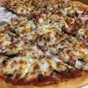 The Special - so many meats. I asked for less sauce and it was perfect.