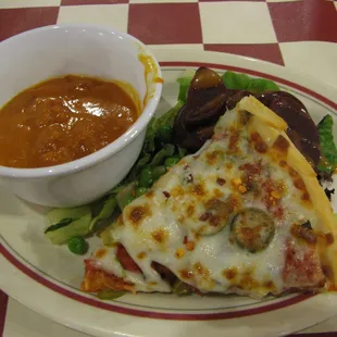 Tomato Soup and Jalapeno Pizza