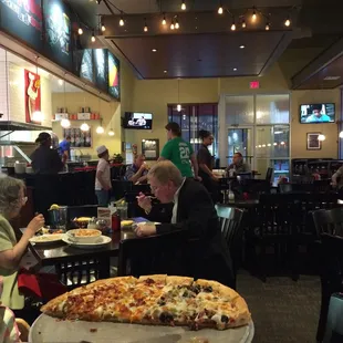 pizza, interior