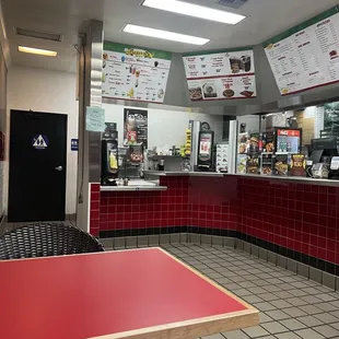 Inside