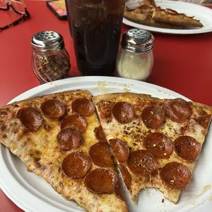 Pizza minus one bite