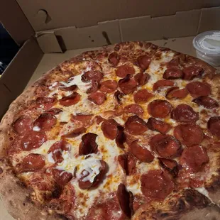 Large pepperoni