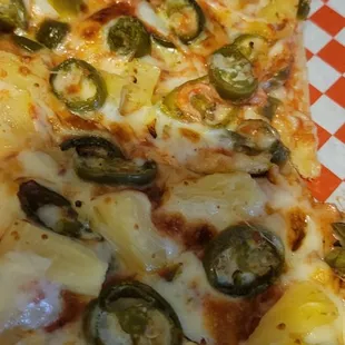 No bacon on this pizza