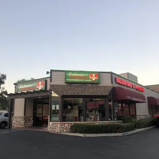 exterior of restaurant