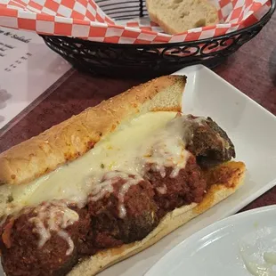 Meatball sandwich