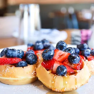 Mixed Berry Waffles