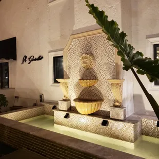 Outdoor fountain