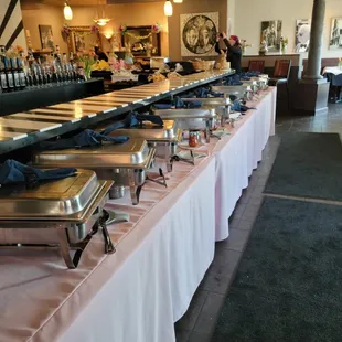 Large catering event