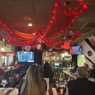 Valentines Day decorations