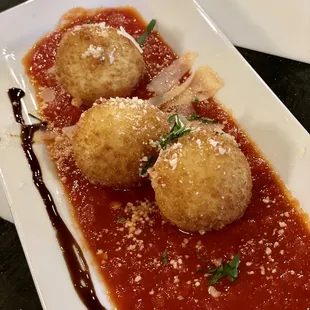 Ricotta fritters...great happy hour app