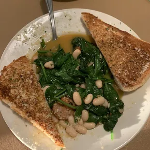 a plate of food