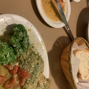 a plate of food