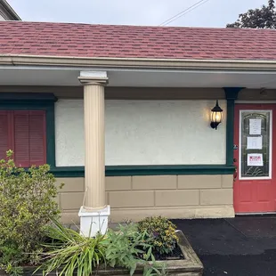 Outside entrance
