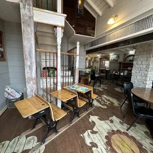 View of the Interior of the Restaurant