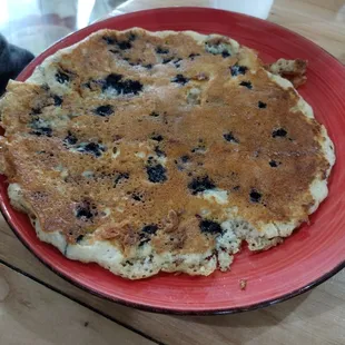 Giant Blueberry Pancake