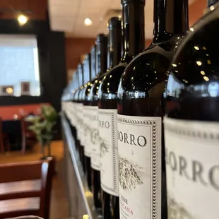 Large wine selection