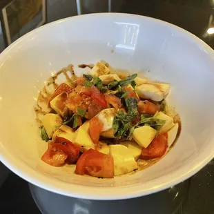 Chopped caprese salad