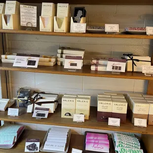 Chocolates and other goodies.