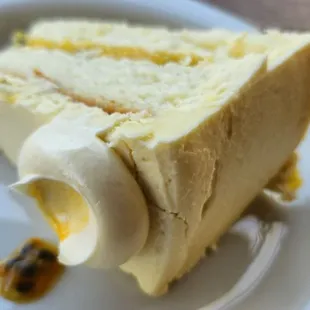 Passionfruit Chiffon cake