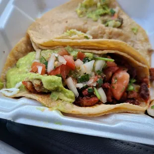 Adobada Taco (basically... Al Pastor...)