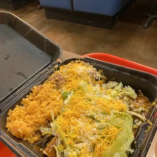 3. 2 Enchiladas Combo