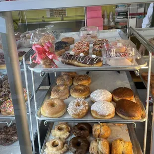a variety of doughnuts